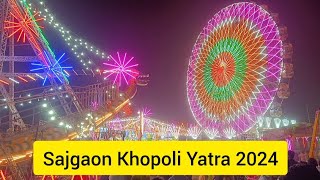 Sajgaon Khopoli Yatra 2024  Takai Jatra  Bomblya Vithoba  Dhakti Pandhari  HalalShaikhVlogs [upl. by Anib]