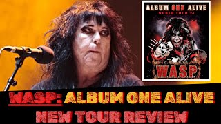 WASP ALBUM ONE ALIVE NEW TOUR REACTION  BETTER THAN EXPECTED [upl. by Nyrhtakyram]