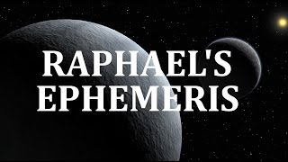 ASTROLOGY RAPHAELS EPHEMERIS REVIEW [upl. by Honna]