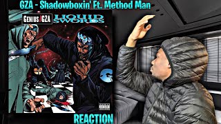 FLOW LIKE WATER GZA  Shadowboxin Ft Method Man REACTION  First Time Hearing [upl. by Menedez60]