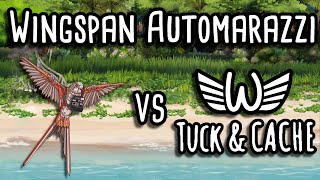 Wingspan Gameplay  Taking on the Automarazzi with tuckNcache [upl. by Ardle]