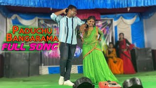 Paduchu Bangarama song Performance Kiran Istharla  4K [upl. by Yliah]