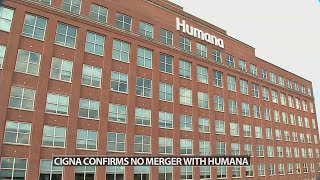 Cigna tells investors its stopped pursuing merger with Louisvillebased Humana [upl. by Ire]