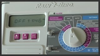 Using the seasonal adjust feature on a sprinkler timer [upl. by Bord152]