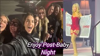 Kendall Jenner amp Hailey Bieber Enjoy PostBaby Night Out at Sabrina Carpenter’s Concert [upl. by Orimlede]