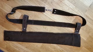 RHA Belt Loops for Lakota Quiver Instructional [upl. by Aizitel]