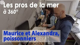 Poissonnier  Les pros de la mer à 360° [upl. by Jegar]