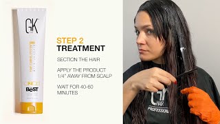 Step By Step Guide To Use The Best Keratin Treatment [upl. by Elicul850]