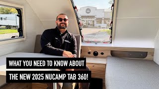 NEW The 2025 nuCamp RV Tab 360 Teardrop Camper Features amp Tour  For Sale In Stock in Michigan [upl. by Viridissa]