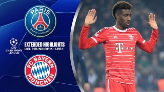 PSG vs Bayern Extended Highlights  UCL Round of 16  Leg 1  CBS Sports Golazo [upl. by Lav]