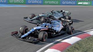 What Happens When You OVERTAKE During FORMATION LAP  F1 2021 [upl. by Coheman42]