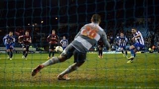 Chris Maguire scores penalty v QPR [upl. by Adnohser720]