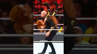 El LUCHADOR que fue AMENAZADO por GOLPEAR a una LUCHADORA shorts wwe2k24 wwe baroncorbin [upl. by Lauritz]