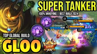 GLOO BEST BUILD 2024  BUILD TOP GLOBAL GLOO GAMEPLAY  MOBILE LEGENDS✓ [upl. by Idissac]