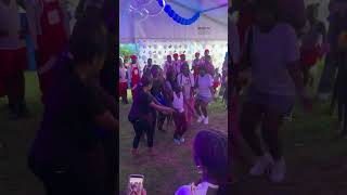 Tenge tenge teaching tengelele dance Moves dance wemblymofoundation dancemoves [upl. by Wendin363]