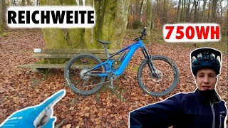 WIE lange hält der AKKU🔋REICHWEITEN TEST mit dem GIANT SyncDrive Pro 2Yamaha PWX3⚡️Test im KALTEN❄️ [upl. by Radek]