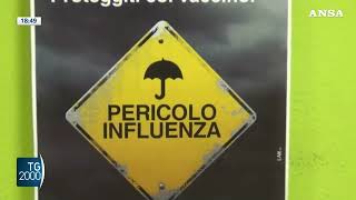 Influenza arriva l’australiana Si temono 200 mila contagi a settimana [upl. by Buke]