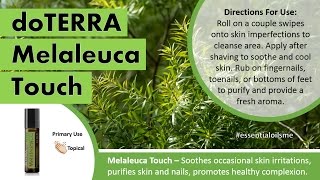 Top 3 Benefits Of doTERRA Melaleuca Touch [upl. by Dorkas]