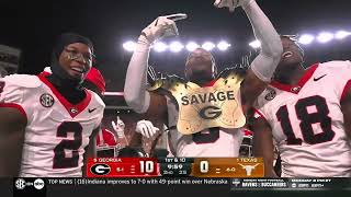 Georgia vs Texas 2024  Full Game Highlights  Every Play  College Football Week 8  1 Hour Dawgs [upl. by Monreal]