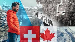 Why Canadas Mountains Feel Like Switzerland  Banff Lake Louise and Sunshine Village [upl. by Apoor]