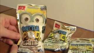 Despicable Me 2 Minions Battle Pods Blind Bags Opening amp Review by Bins Toy Bin [upl. by Landre]