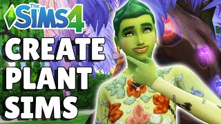 How To Turn Your Sim Into A PlantSim  The Sims 4 Guide [upl. by Nemzaj]