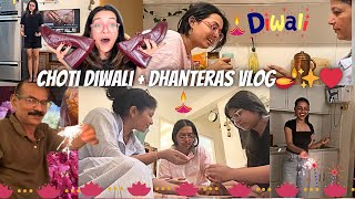 Choti diwali✨❤️ Dhantares vlog🪷🪔❤️🌷Yashasvi Rajpoot [upl. by Lassiter744]