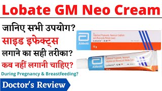 Lobate GM Neo Cream Uses amp Side Effects in Hindi [upl. by Leonerd]