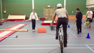 Bike Trial in de Gymzaal [upl. by Anel]