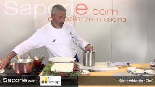 Saporiecom  Risotto agli spinaci e al Quartirolo Lombardo DOP [upl. by Suillenroc]