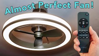 How to Install Artika Edwin LED Ceiling Fan from Costco [upl. by Nomar]