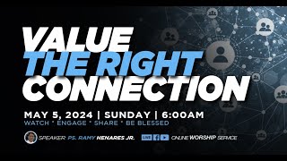 Value The Right Connection  Simbahay Online Worship  May 05 2024 [upl. by Bertelli]