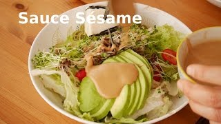 Cuisine Japonaise  Recette de sauce sésame goma sauce [upl. by Yorgerg]