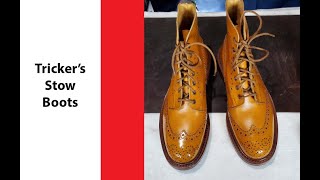 ASMR Trickers Stow Boots Acorn [upl. by Acinemod674]