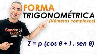 FORMA TRIGONOMÉTRICA  NÚMEROS COMPLEXOS [upl. by Anuhsal]