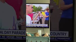 2024 Doylestown Memorial Day Parade with Fox29Philly dance moonwalk danceshorts youtubeshorts [upl. by Dewhurst]