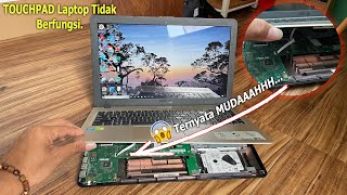 MUUDAAH l CARA MENGATASI TOUCHPAD YANG TIDAK BERFUNGSI [upl. by Nwahsit756]