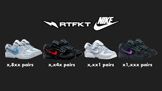 RTFKT x Nike Dunks Final Supply [upl. by Lash]