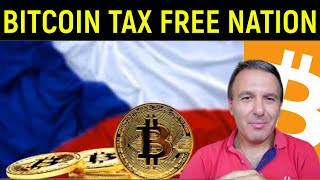 The First Bitcoin Tax Free Nation A Crypto Paradise [upl. by Doersten]