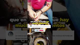 ¿Tanque de Gasolina Sucio tallerflash shorts tallermecanico [upl. by Enenstein]