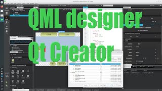 QML designer in Qt Creator tutorial  April 2023  eefbfcde [upl. by Leiuqese28]