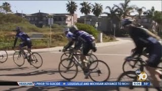 Hundreds take part in Belgian Waffle Ride through North County [upl. by Conah323]