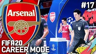 OUR FIRST CHAMPIONS LEAGUE GAME  FIFA 20 ARSENAL CAREER MODE 17 [upl. by Merth]