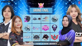 GRAND FINAL ESQUE LEAGUE LADIES SERIES S17 [upl. by Norvil]