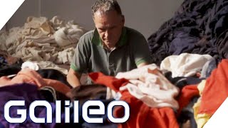 1 Mio Tonnen Altkleider So funktioniert das Recycling  Galileo  ProSieben [upl. by Akemad]