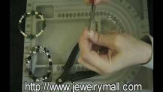 Simple Instructions for Making Memory Wire Bracelets [upl. by Arag]