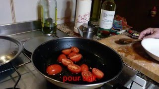 Zuppa di Vongole con pomodori e peperoncino ricetta 3 cinema [upl. by Adnwahs410]