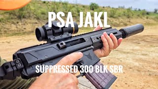 PSA JAKL Gas Piston 300 BLK AR15 Palmetto State Armory [upl. by Knick]