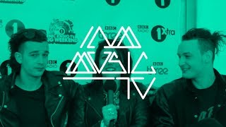 The 1975 Interview  BBC Radio 1 Big Weekend  Carly Wilford [upl. by Ayaet995]