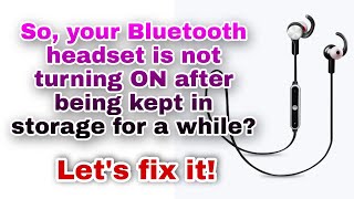 IE176 Bluetooth headset repairing [upl. by Ahsenod]